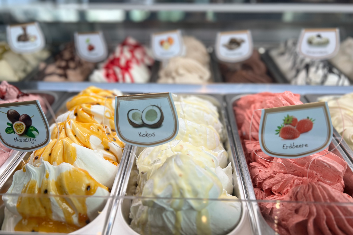Café & Gelato, italienische Eis bei ELLA`S Restaurant Eging am See